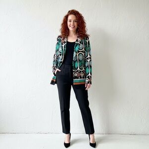 Vintage Intempo Art Nouveau Inspired Women's Blazer Size L